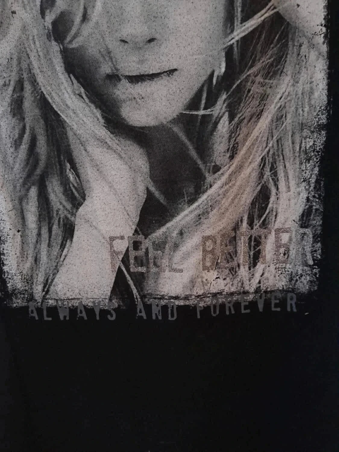 Dames T-shirt met glitters, maat XL, Merk C&A – photo 4